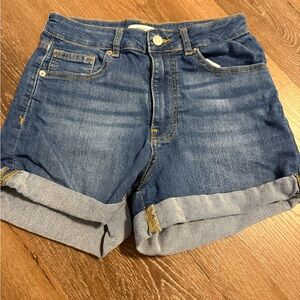 Forever 21 Classic Blue Jean Shorts